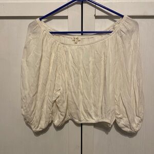 La Miel womens off the shoulder top, size small